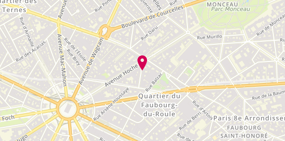 Plan de BARDA Laurent, 8 Avenue Bertie Albrecht, 75008 Paris