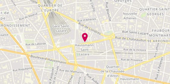 Plan de BEAUGRAND Lucille, 92 Rue Saint Lazare, 75009 Paris
