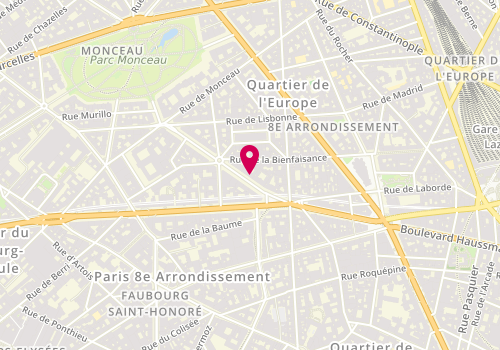 Plan de DEMOUSSELLE Liliana, 14 Avenue de Messine, 75008 Paris