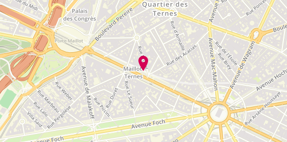 Plan de BESSADE Jacques, 40 Avenue de la Grande Armée, 75017 Paris
