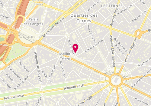 Plan de ROTMAN Sophie, 1 Rue Villaret de Joyeuse, 75017 Paris
