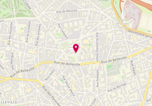 Plan de PARISESCU VLAD NICOLAE, 1 Rue Henri Ribière, 75019 Paris