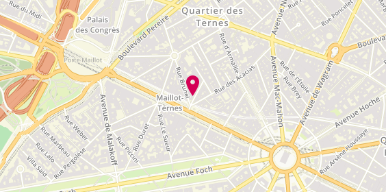 Plan de OHAYON Camille, 1 Rue Villaret de Joyeuse, 75017 Paris