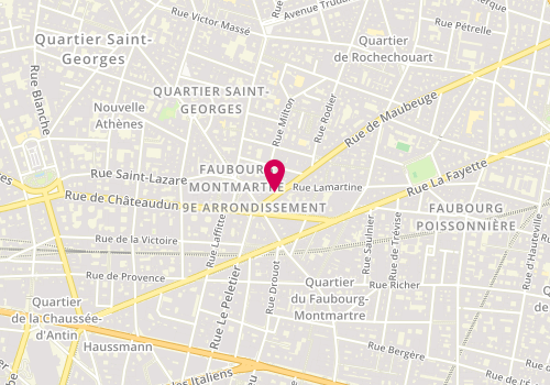 Plan de GIUDICELLI Emma, 5 Rue de Maubeuge, 75009 Paris