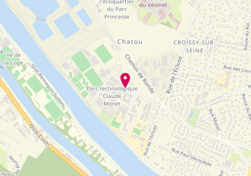 Plan de NGUYEN Van Duong Pauline, 23 Rue Ernest Gouin, 78290 Croissy-sur-Seine