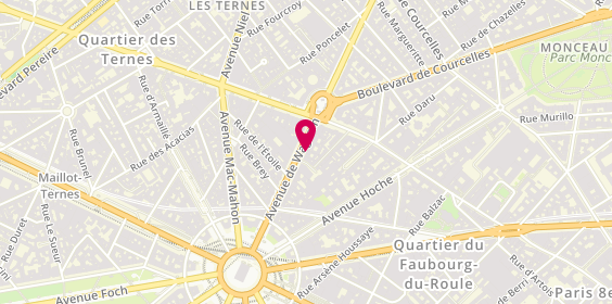 Plan de LUMBROSO Jacques, 36 Avenue de Wagram, 75008 Paris