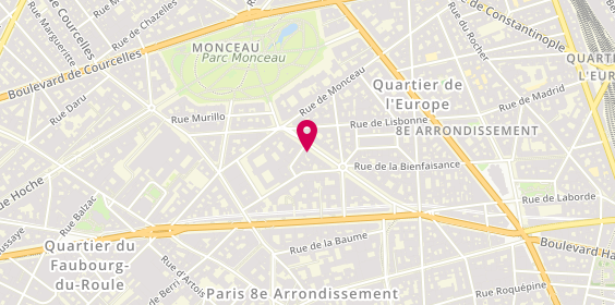 Plan de DENES Lionel, 23 Avenue de Messine, 75008 Paris
