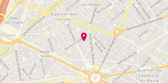 Plan de KHOURY Jean, 17 Rue de l'Arc de Triomphe, 75017 Paris