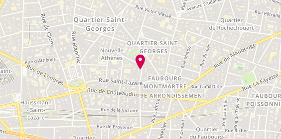 Plan de ARNAL Julien, 43 Rue Saint Georges, 75009 Paris