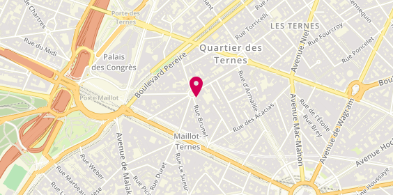 Plan de PEREZ GRASSANO ALVARO, 31 Place Saint Ferdinand, 75017 Paris