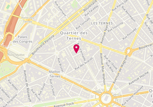 Plan de CHARPIGNON Vincent, 5 Rue des Colonels Renard, 75017 Paris