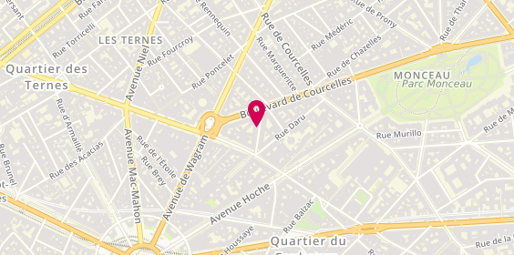 Plan de GUEZ Jean Louis, 9 Rue de la Neva, 75008 Paris