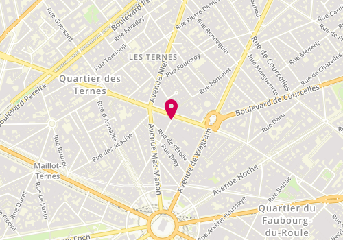 Plan de RONCHIN Céline, 1 Rue Montenotte, 75017 Paris