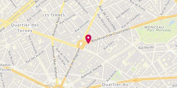 Plan de TORDJMANN Nicolas, 89 Boulevard de Courcelles, 75008 Paris