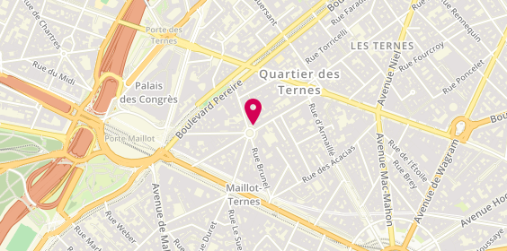 Plan de BAROUHIEL Gérard, 28 Place Saint Ferdinand, 75017 Paris