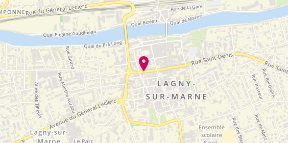 Plan de SI Alain, 26 Rue Gambetta, 77400 Lagny-sur-Marne