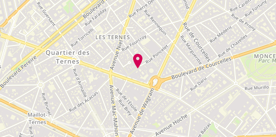 Plan de ALIOTTI David, 10 Rue Poncelet, 75017 Paris