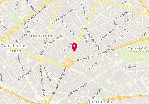 Plan de FUDYM François, 58 Avenue de Wagram, 75017 Paris