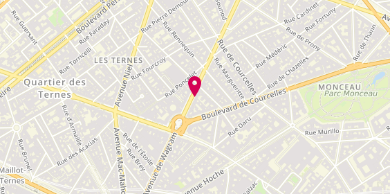 Plan de LAVEDRINE Héloïse, 58 Avenue de Wagram, 75017 Paris