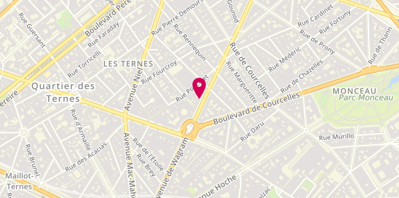 Plan de ROUCH NAHMANI Corinne, 73 Bis Avenue de Wagram, 75017 Paris