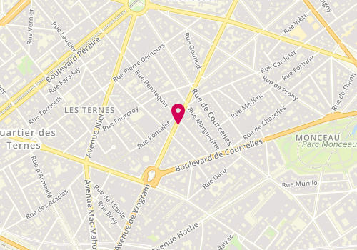 Plan de VERNEREY Patrick, 72 Avenue de Wagram, 75017 Paris