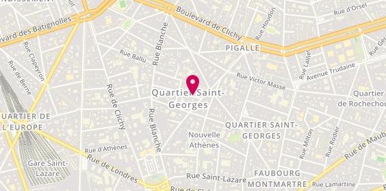 Plan de BECTARTE Jean Claude, 57 Rue Pigalle, 75009 Paris