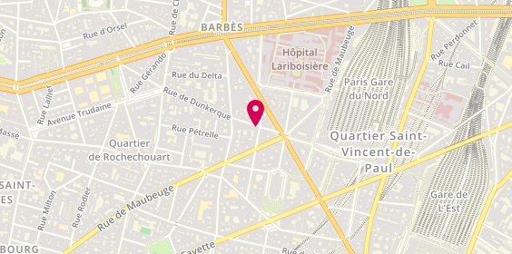 Plan de WOLFF Grégoire, 41 Rue de Dunkerque, 75010 Paris