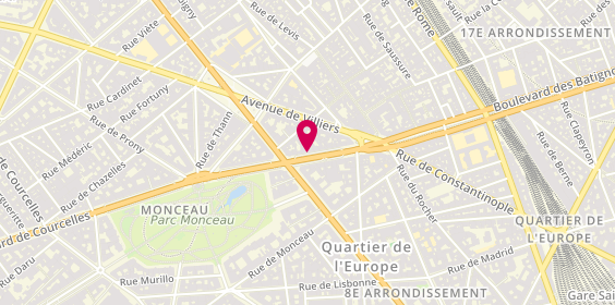 Plan de ATTUIL Régis, 20 Boulevard de Courcelles, 75017 Paris