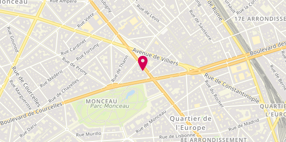 Plan de SITBON Bernard, 127 Boulevard Malesherbes, 75017 Paris