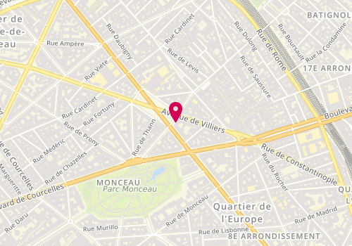 Plan de GASTIN AMSELLEM Amélie, 4 Place du Général Catroux, 75017 Paris