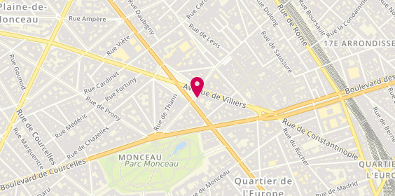 Plan de AMZALAG Alain, 4 Place du Général Catroux, 75017 Paris