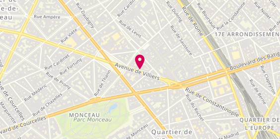 Plan de ODEND'HAL Arnaud, 24 Avenue de Villiers, 75017 Paris