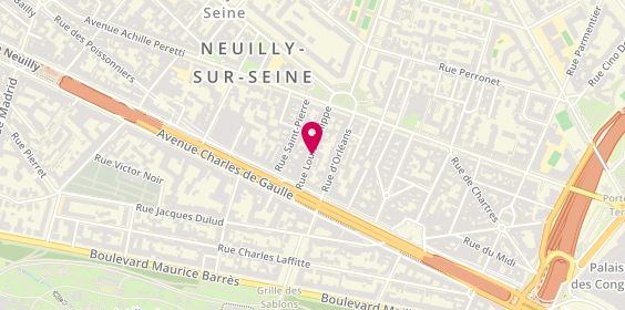 Plan de BECKER Michel, 10 Rue Louis Philippe, 92200 Neuilly-sur-Seine