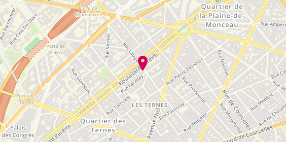 Plan de Tchetchou Yaovi, 49 Rue Laugier, 75017 Paris