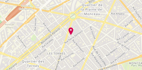 Plan de BARANES Joseph John, 3 Rue Balny d'Avricourt, 75017 Paris