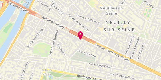 Plan de FEL Cécile, 163 Avenue Charles de Gaulle, 92200 Neuilly-sur-Seine