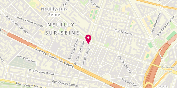 Plan de CECCALDI Jules, 93 Avenue Achille Peretti, 92200 Neuilly-sur-Seine