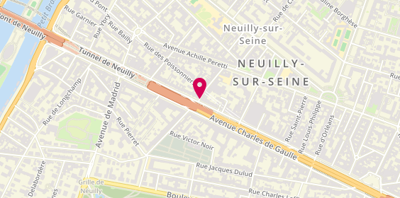 Plan de EZERZER Yves, 2 Rue des Huissiers, 92200 Neuilly-sur-Seine