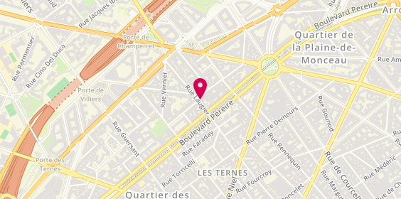 Plan de CAFFARD Maxime, 60 Rue Laugier, 75017 Paris