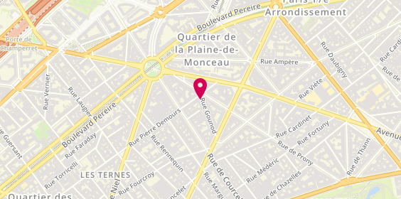 Plan de BIGOT Claude, 11 Rue Gounod, 75017 Paris