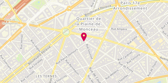 Plan de LOCKWOOD Béatrice, 91 Rue de Prony, 75017 Paris