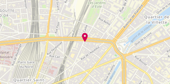 Plan de DRAGOTA Bruno, 60 Rue Chateau Landon, 75010 Paris