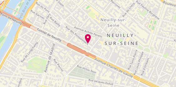 Plan de ELGRABLY Jacob, 10 Rue des Poissonniers, 92200 Neuilly-sur-Seine