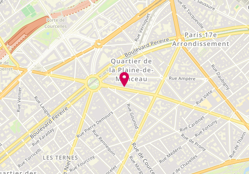 Plan de MACCOTTA Méryl, 100 Avenue de Villiers, 75017 Paris