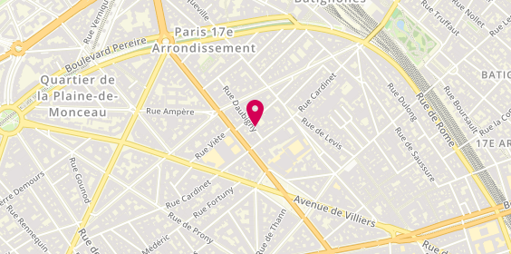 Plan de COHEN Jean Maurice, 6 Rue Daubigny, 75017 Paris