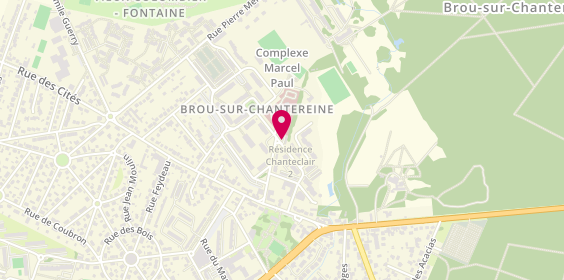 Plan de BENBELLOUT Karim, 15 Rue des Marguerites, 77177 Brou-sur-Chantereine