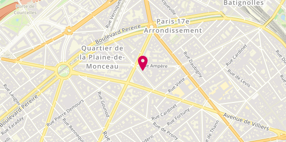 Plan de BENICHOU Benjamin, 14 Rue Brémontier, 75017 Paris