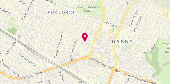 Plan de GARCIA Sophie, 23 Avenue Henri Barbusse, 93220 Gagny