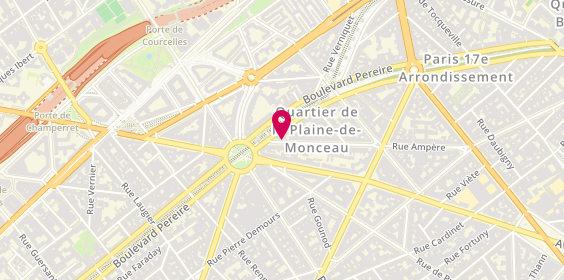 Plan de SKINAZI Frédéric, 72 Rue Ampère, 75017 Paris
