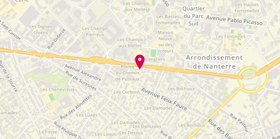Plan de KLIFA KARSENTI Aurélia, 244 Avenue Georges Clémenceau, 92000 Nanterre